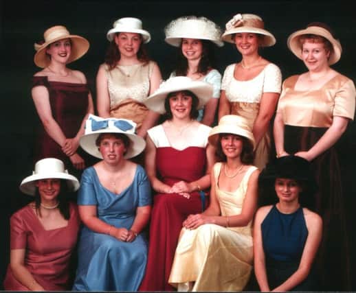 Hawicks Lovely Lassies  Exhibition 1998 Maids of Honour.