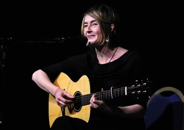 Scottish singer-songwriter Karine Polwart.