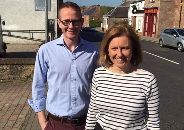 MP John Lamont and MSP Rachael Hamilton.