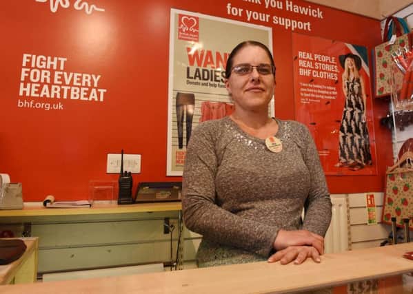 Anna Lee, assistant manager at Hawicks British Heart Foundation shop, fears having seven such ventures there could be too much.