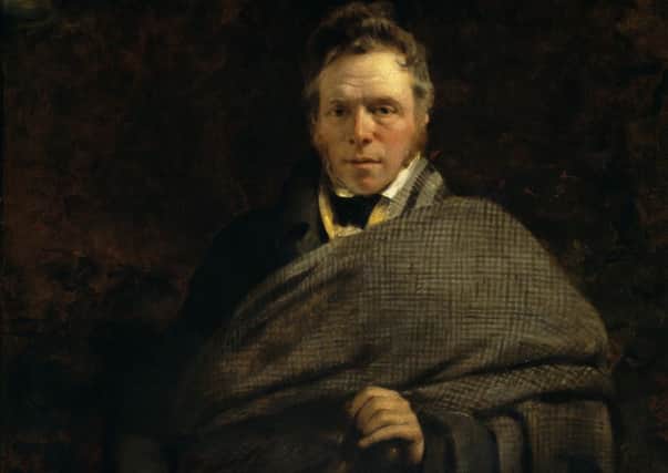 An 1830 oil painting of James Hogg by John Watson Gordon.