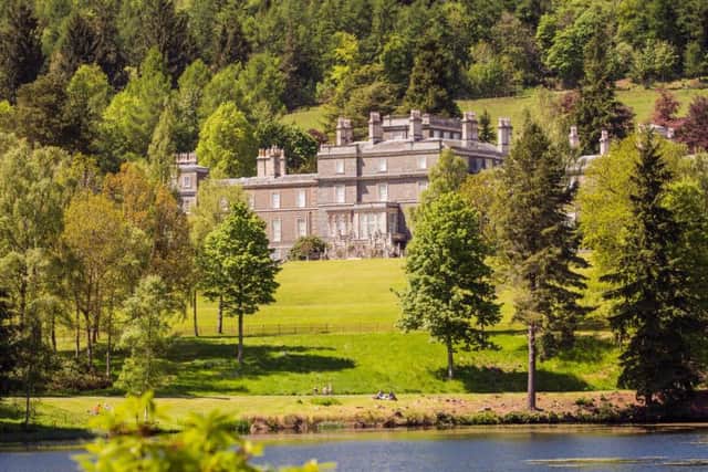 Bowhill House at Selkirk.