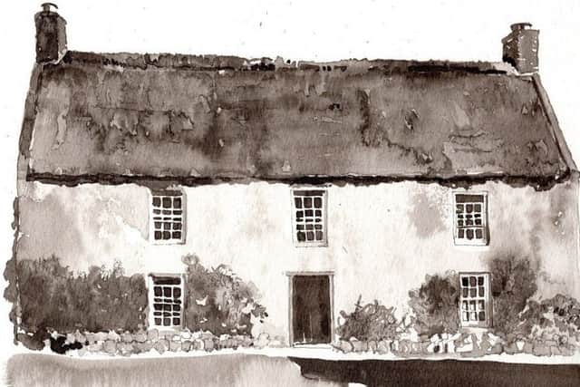 Allan's Cottage, which used to be in Yetholm.