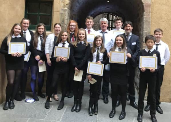 Galashiels Academy students, pictured, were guests of honour at the second annual Patrick Geddes Learning Festival in Edinburgh.