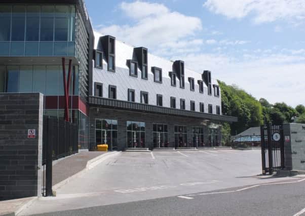 The incident happened at the transport interchange in Galashiels