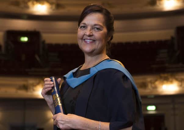Mandy Murray, Jedburgh, Saturday 28th of October 2017: Open University in Scotland Degree Ceremonies, Edinburgh