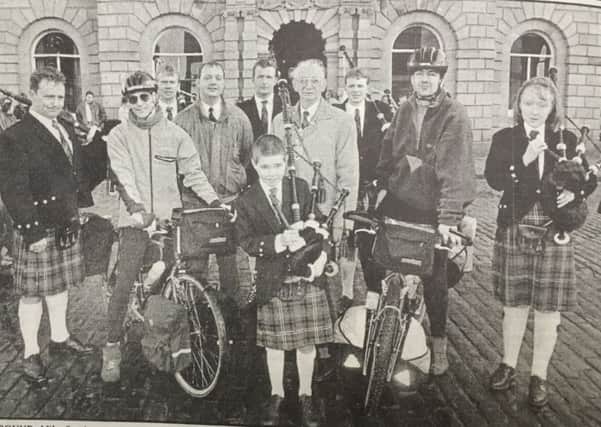 Kelso bikers in 1992.