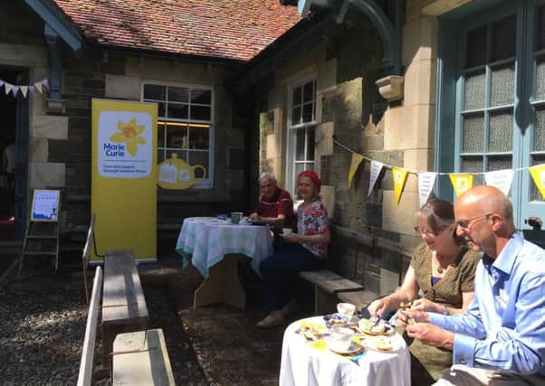 Marie Curie Peeblesshire Fundraising Group's Blooming Great Tea Party at Stobo