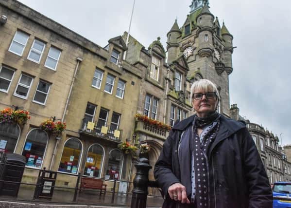 Clair Ramage was among the councillors locked out of Hawick Town Hall this week.