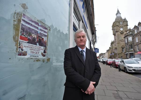 Hawick and Hermitage councillor Davie Paterson is calling for a crackdown on flyposting.