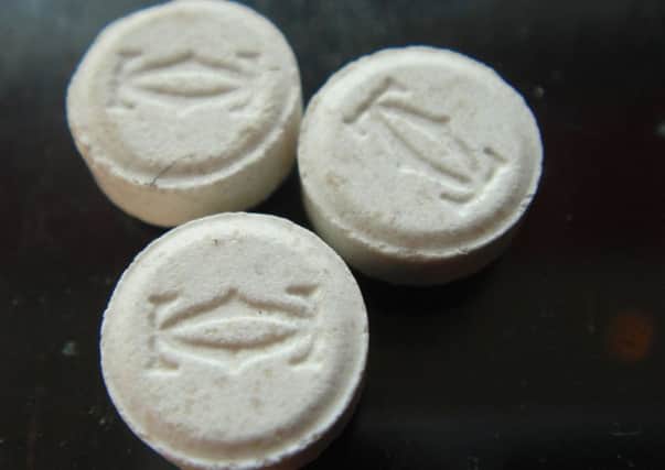 Ecstasy pills - stock image