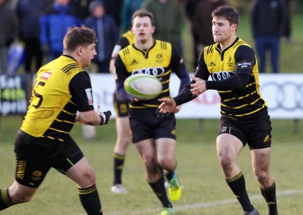 Melrose hope the lessons learned from losing to Ayr will work in their favour against Currie (picture by Douglas Hardie).