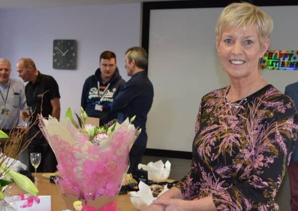 Margaret Ross retired as chief executive of Hawick-based Waverley Housing last Friday after 24 years service