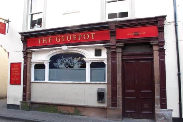 The Gluepot pub in Galashiels.