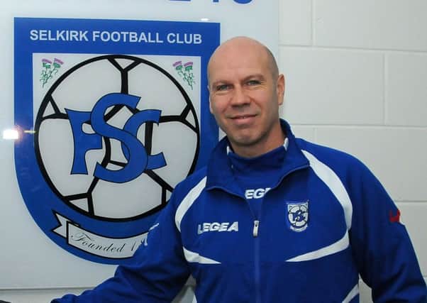 Ian Fergus arrived at Selkirk FC in December 2016.