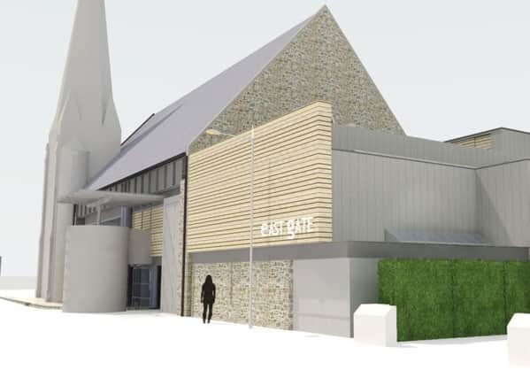 How the Eastgate Theatre in Peebles will look if a proposed Â£1.5m revamp goes ahead.