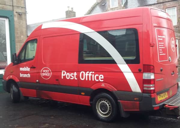 Earlston's new mobile post office service came into operation last week after almost a year of campaigning by locals.