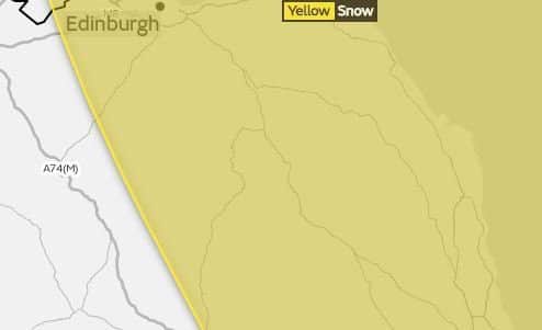 Met Office weather warning for Feb 27, 2018 snow and ice