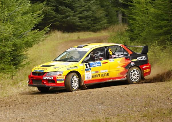 Drivers such as Mike Faulkner, above, will have to wait until the Jedburgh rally date is rescheduled.
