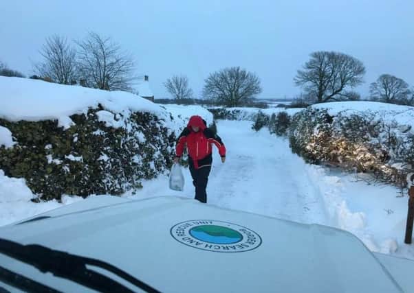 The Borders Search and Rescue Unit (Â£35,000) came into its own during the recent cold snap.