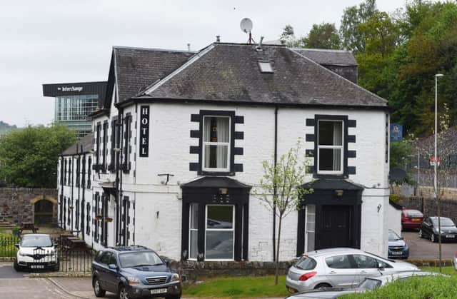 The Abbotsford Arms Hotel in Galashiels.