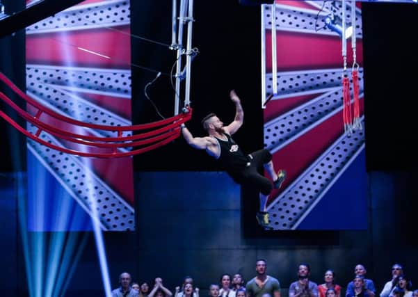 Ali Hay in action in last year's Ninja Warrior UK show
