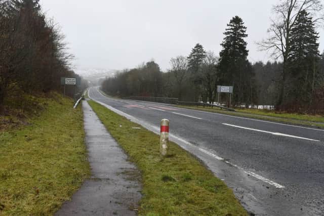The A7 at Teviothead in the Borders.