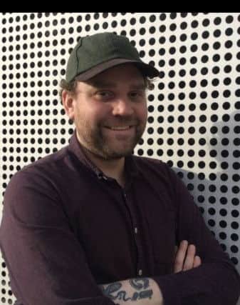 Scott Hutchison, lead singer of Selkirk band Frightened Rabbit.