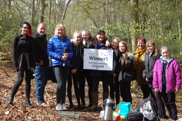 Community company Nature Unlimited was awarded almost Â£34,000 by the People's Lottery fund for its wild about wellbeing programme.