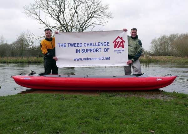 Lt Col Nick Woolgar and Jamie MacLeod begin their Tweed Challenge this weekend.