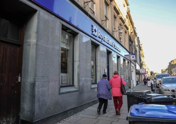 The Royal Bank of Scotland in Hawick High Street is due to close next week.
