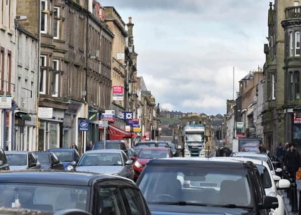 Hawick High Street's Subway, on the left, has shut, and its Royal Bank of Scotland three  doors further along will follow on Thursday.
