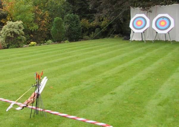 Local people are being encouraged to take up archery.