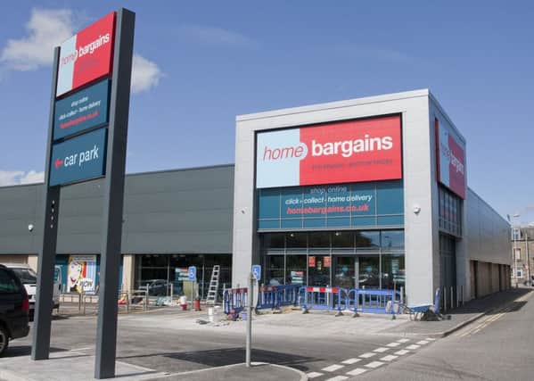 The new Home Bargains store in Stirling Street.