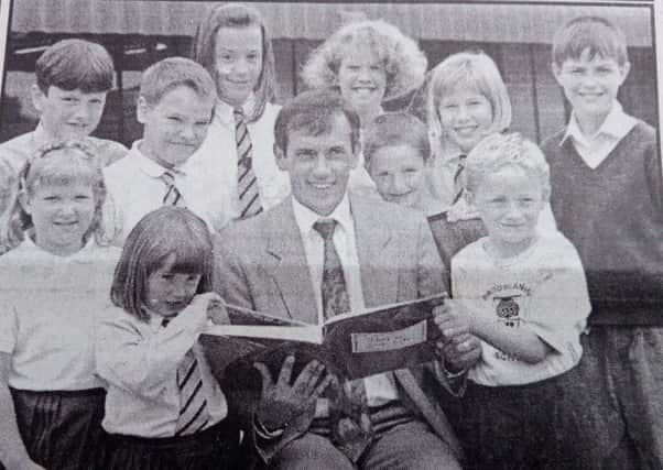 Ian Topping changes schools. Southern Reporter nostalgia (1993)