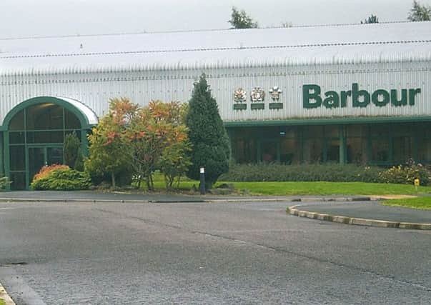 The Barbour factory at Tweedside Park, Tweedbank, in 2007.