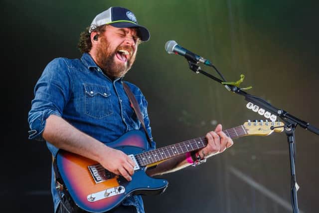 Frightened Rabbit's Scott Hutchison at 2017's Kendal Calling.