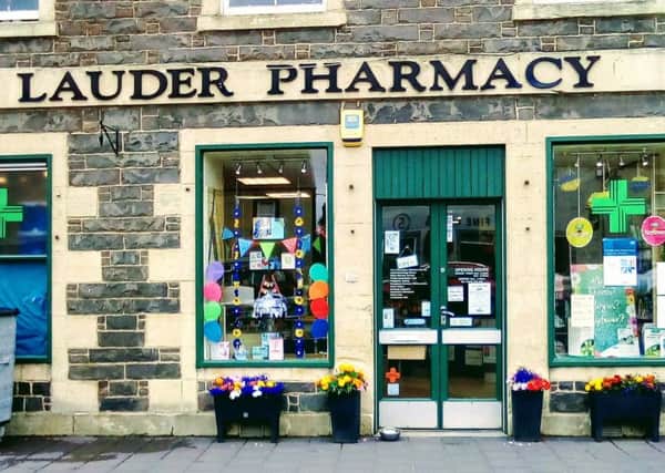 The staff at Lauder Pharmacy wish to mark their anniversary by giving something back to the community they have served for the last 10 years.
