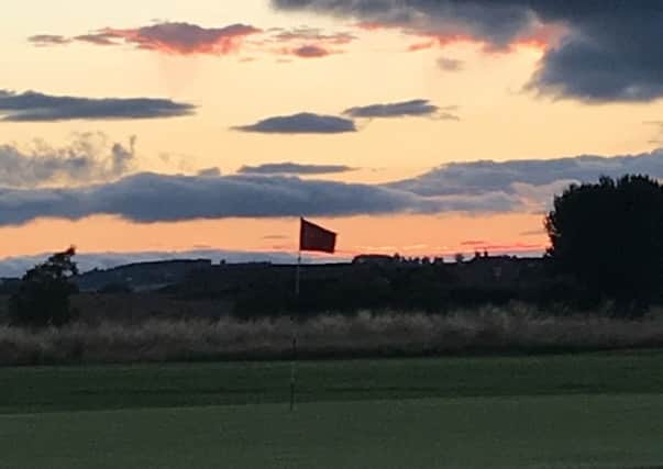 Sundown at Kelso golf course