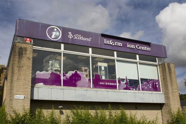 Jedburgh's VisitScotland tourist information centre.
