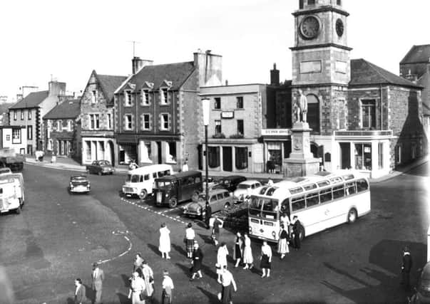 Selkirk Market Place in the 1960s.