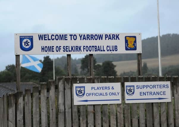 The entrance to Yarrow Park (picture by Grant Kinghorn).