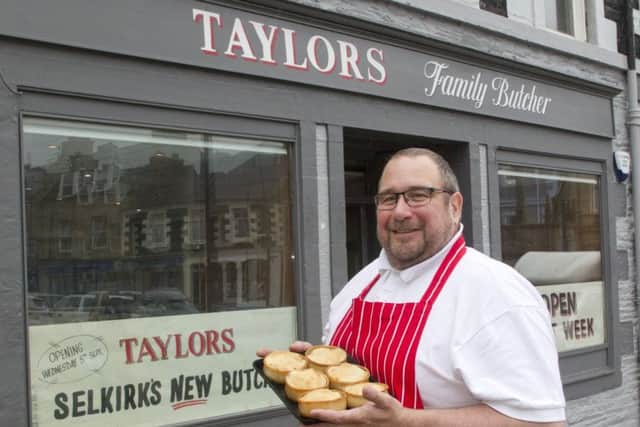John Taylor, owner of Taylors Family Butchers.