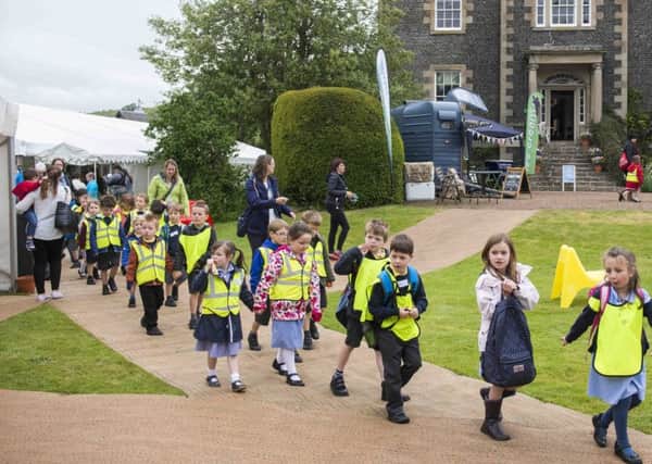 Schools Gala Day at this year's Borders Book Festival had to be cancelled. It is now being held in Galashiels next Wednesday (September 12).