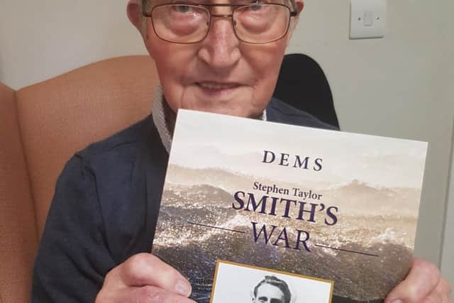 Stephen Taylor Smith with the book which was published a couple of years ago,