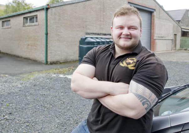 Daniel Cowe is opening a 24-hour gym at Wheatlands Mill, Galashiels.