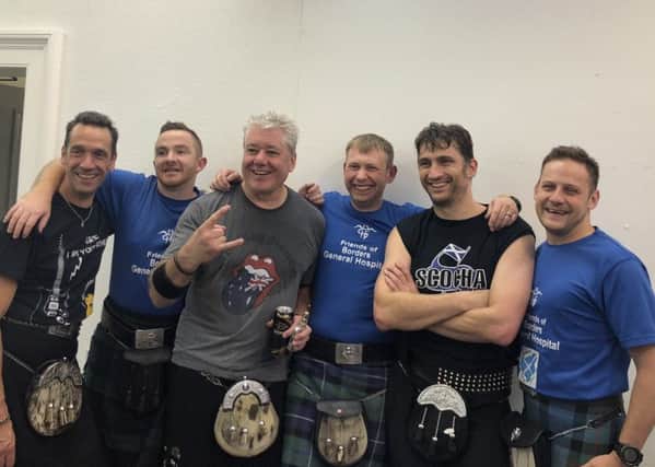 The Borders Barmy Army (BBA) has completed its most recent fundraising campaign. Members held a concert with Hawick-based band Scocha, pictured, in aid of the Friends of Borders General Hospital