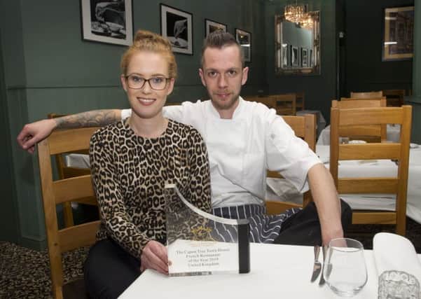 Ashley and Alasdair Wilkie, Capon Tree Townhouse, French Restaurant of the Year 2019
