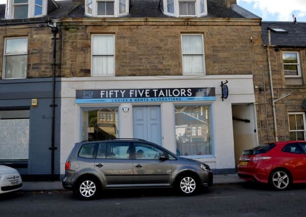 Fifty-Five Tailors at 55 Northgate in Peebles.