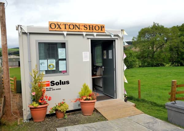 Oxton Community Shop.